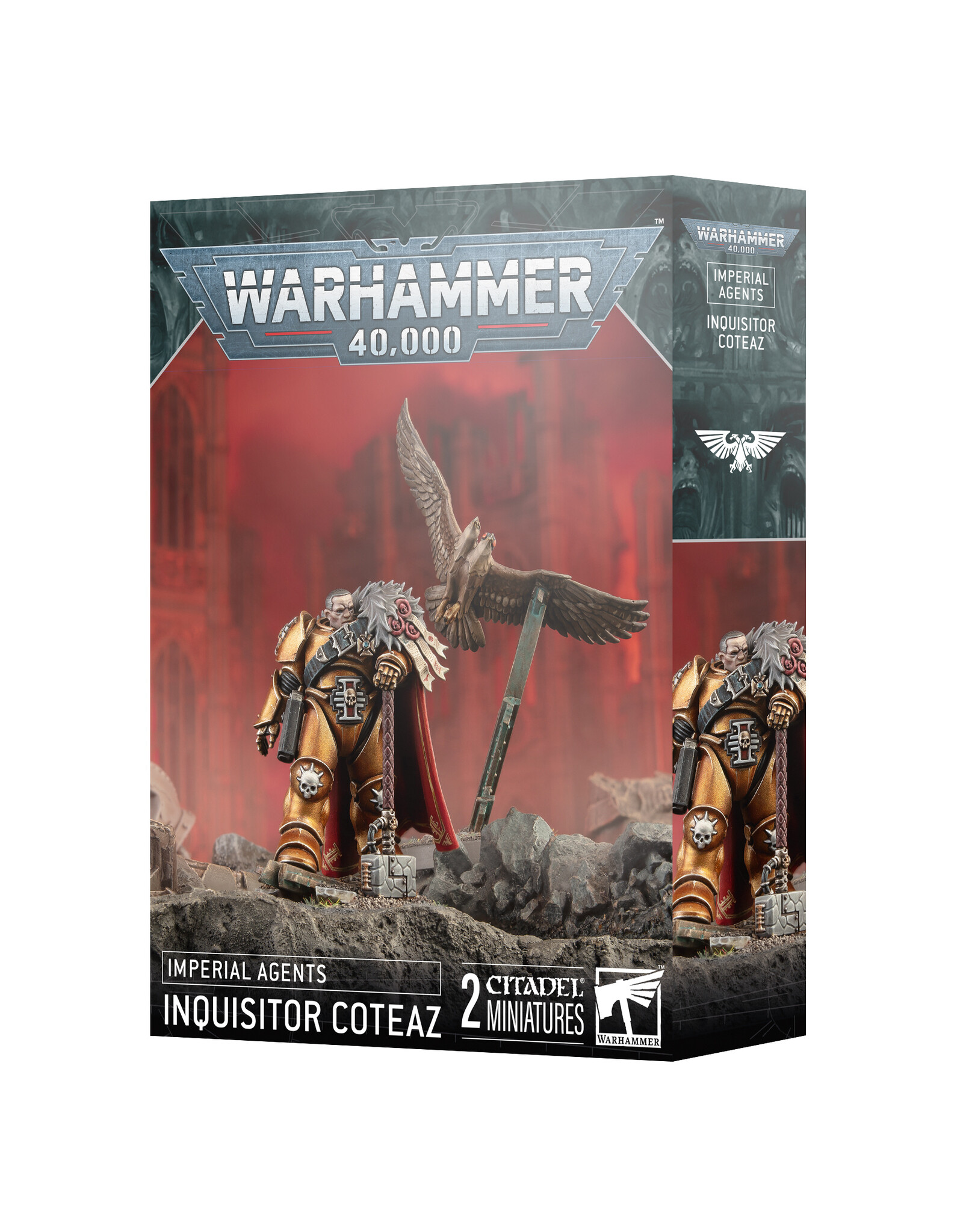 Warhammer 40K Inquisitor Coteaz And The Glodovan Eagle