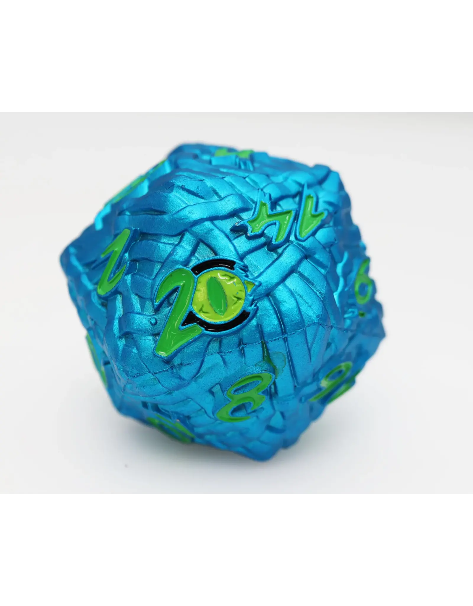 Foam Brain Mummy Wraps: Otzi the Iceman 40mm Metal D20