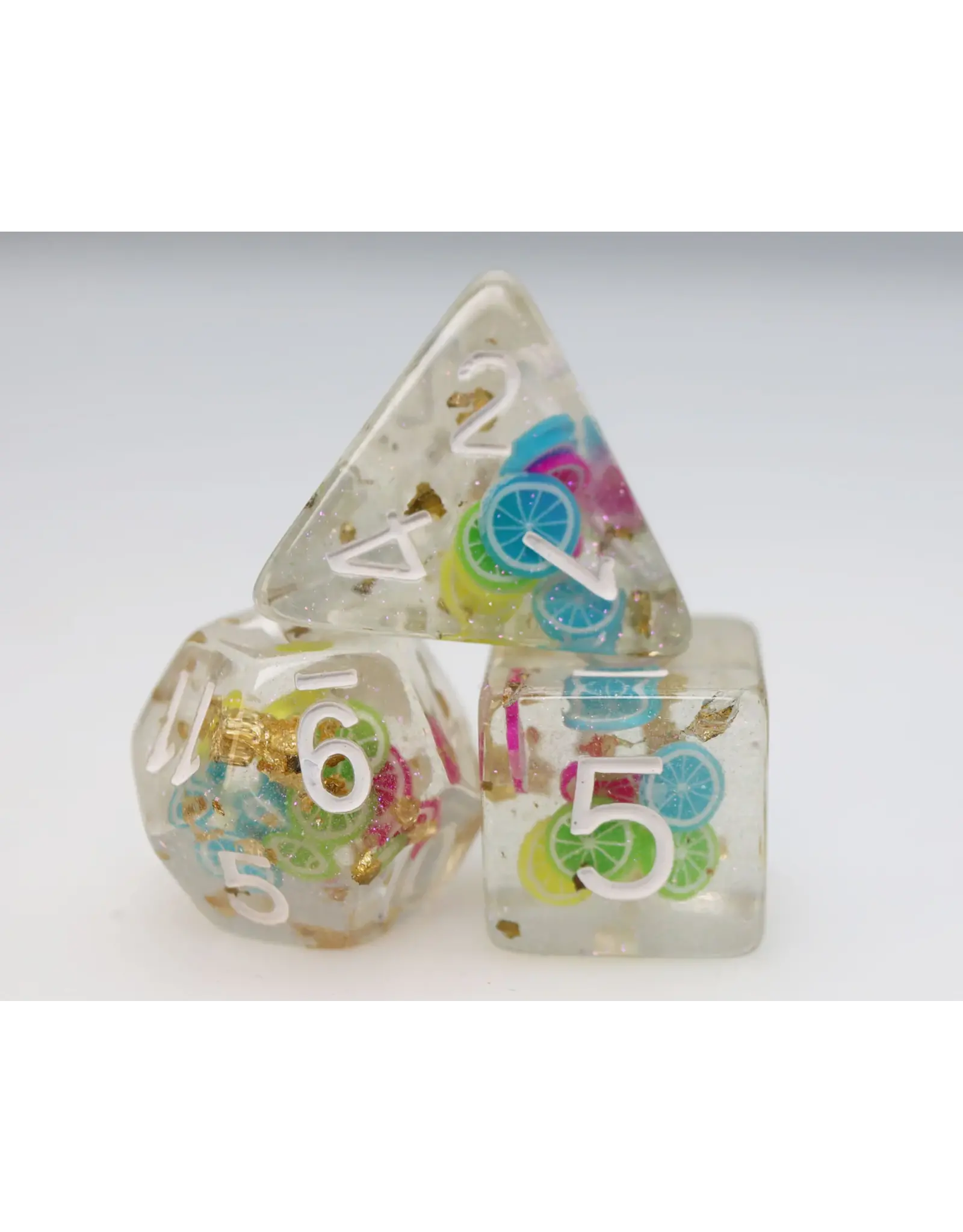 Foam Brain Tropical Punch RPG Dice Set