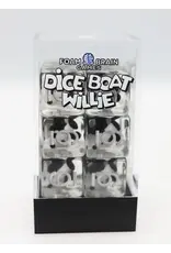 Foam Brain 12 piece D6's - Dice Boat Willie Mickey