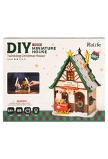 Robotime Twinkling Christmas House