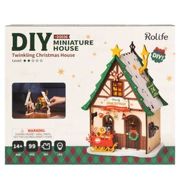 Robotime Twinkling Christmas House