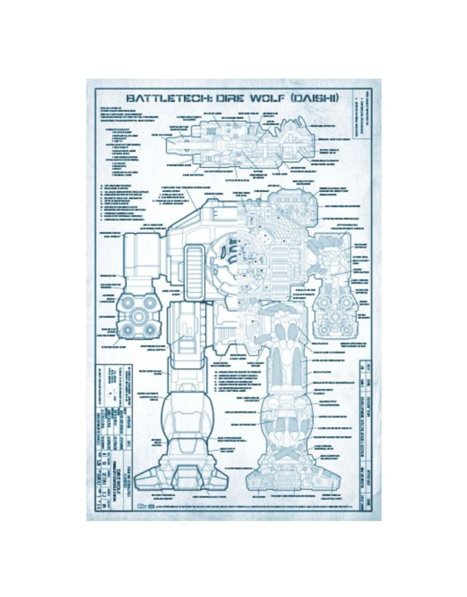 Catalyst Game Labs BattleTech: Technical Blueprints