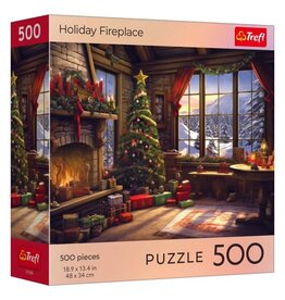 Trefl Puzzle: Holiday Fireplace 500pc
