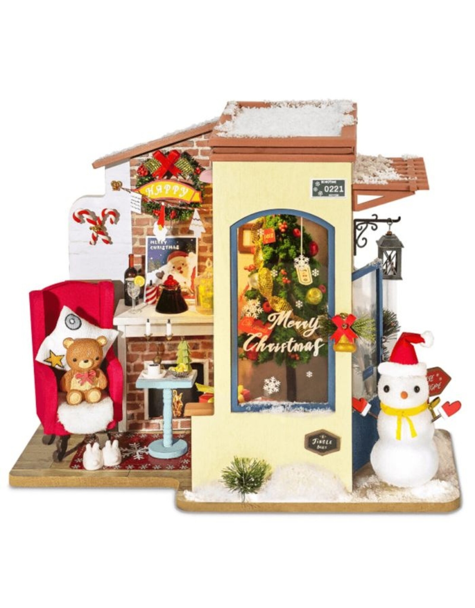 Robotime Christmas Snow House