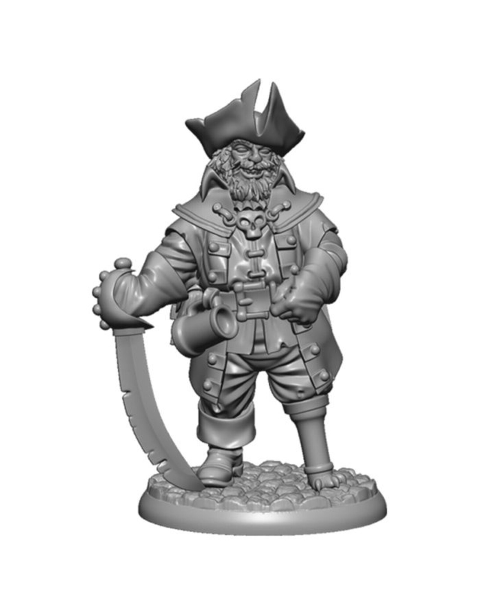 Reaper Bones Black: Ghost Pirate Captain