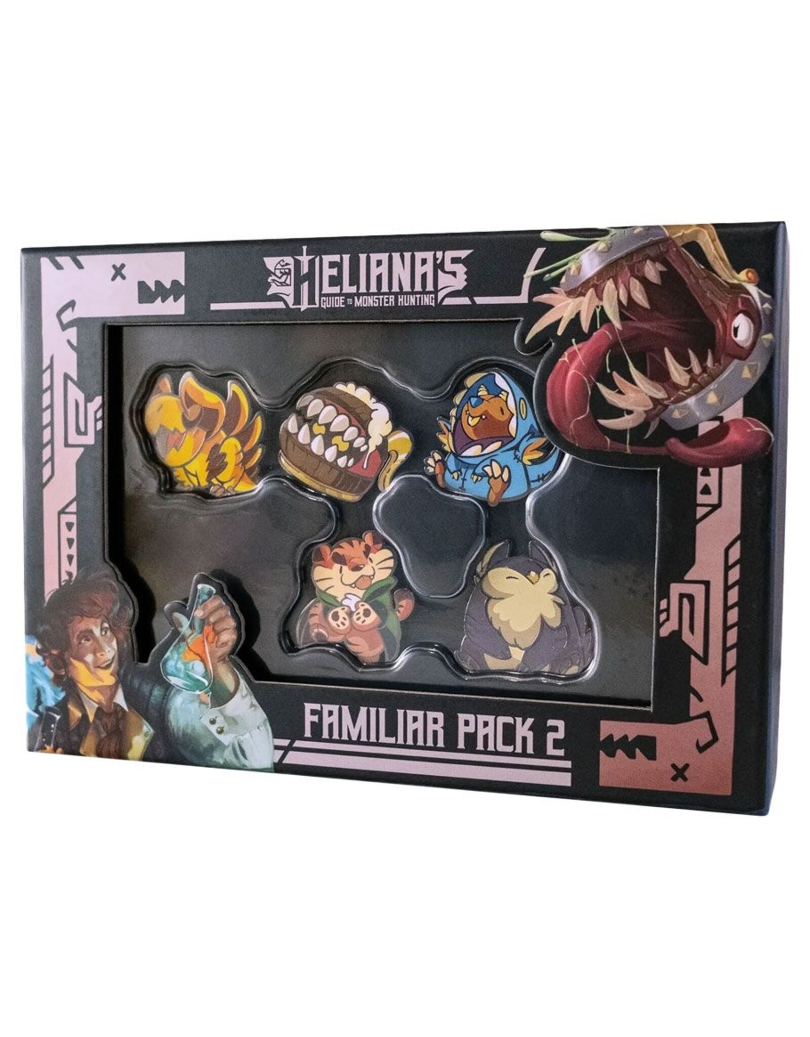 Heliana's Guide to Monster Hunting: Enamel Pins Pack #2
