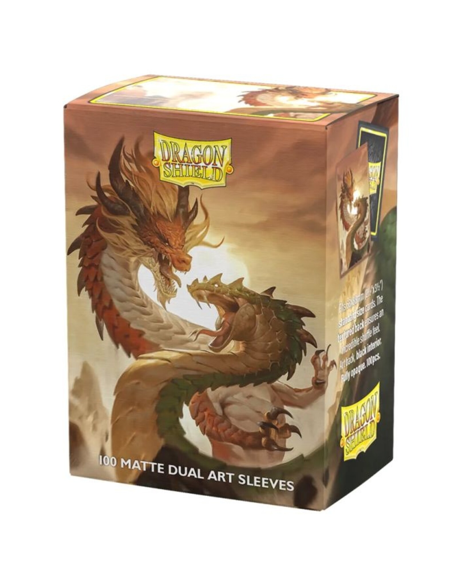 Deck Protector: Dragon Shield: Art: Dual Matte: Wood Snake (100)