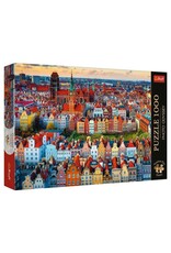 Trefl Puzzle: View on Gdańsk, Poland 1000pc