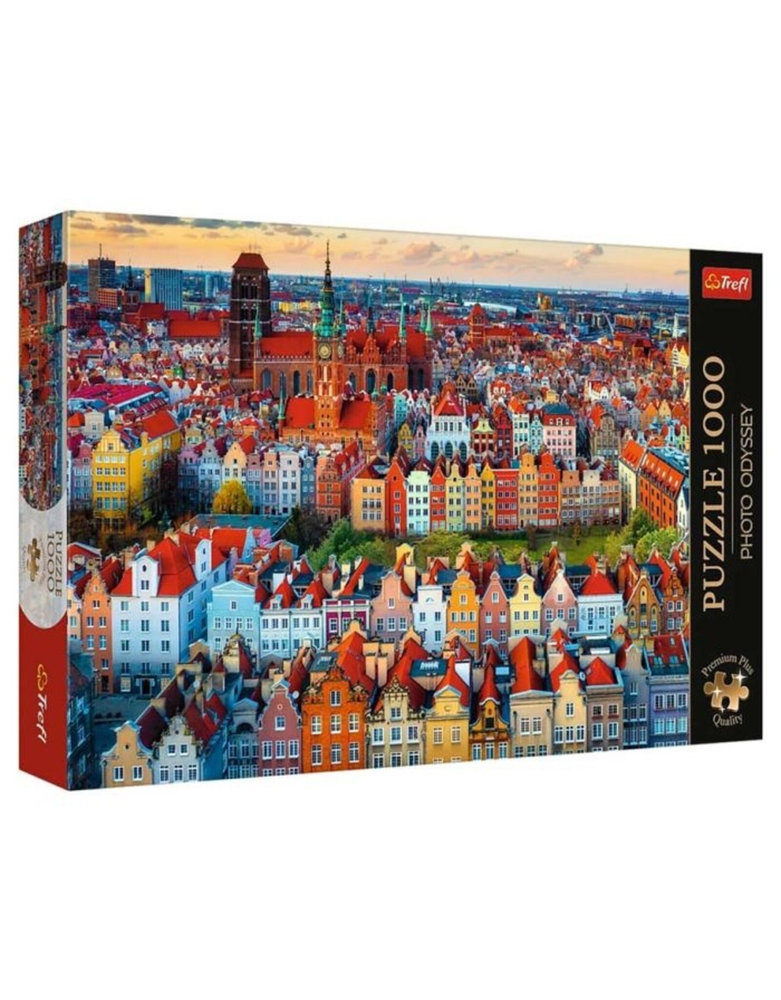 Trefl Puzzle: View on Gdańsk, Poland 1000pc