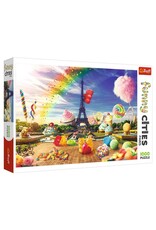 Trefl Puzzle: Funny Cities: Sweet Paris 1000 Piece (Trefl Red)