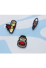 Foam Brain Mini Pins: Spell Writer Pack Enamel Pin
