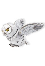 Kraft Paper Puzzle: Snowy Owl 3D