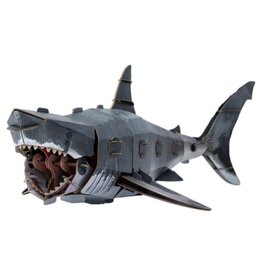Kraft Paper Puzzle: Great White Shark 3D