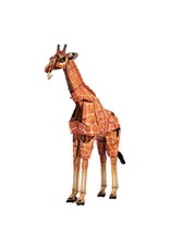 Kraft Paper Puzzle: Giraffe 3D