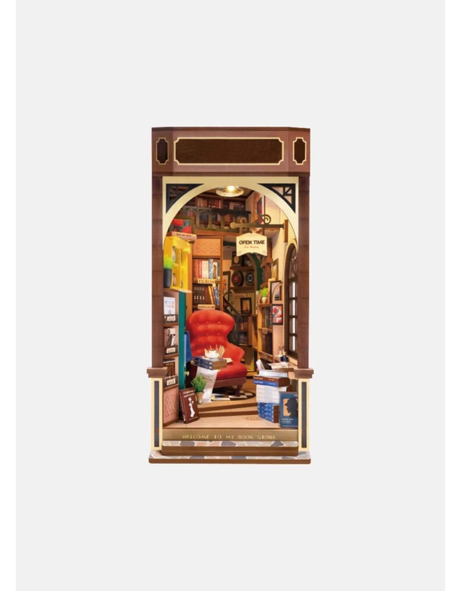 Robotime Bookstore Book Nook