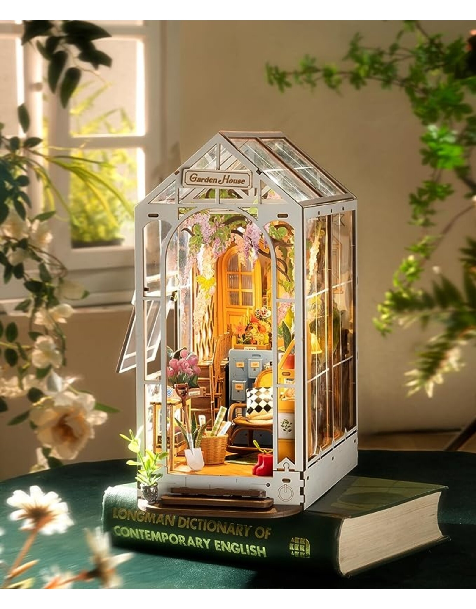 Robotime Garden House Book Nook