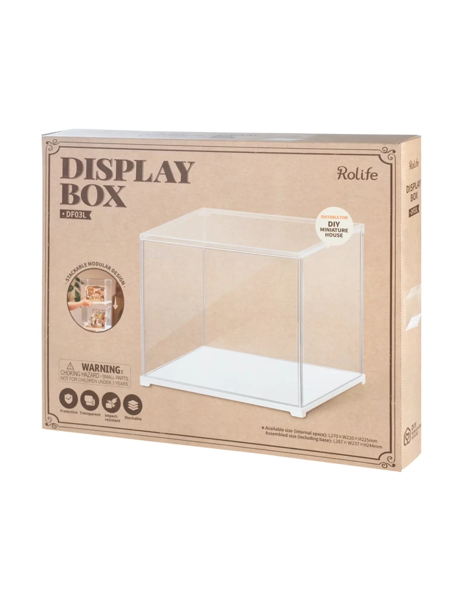 Robotime Miniature House Display Box