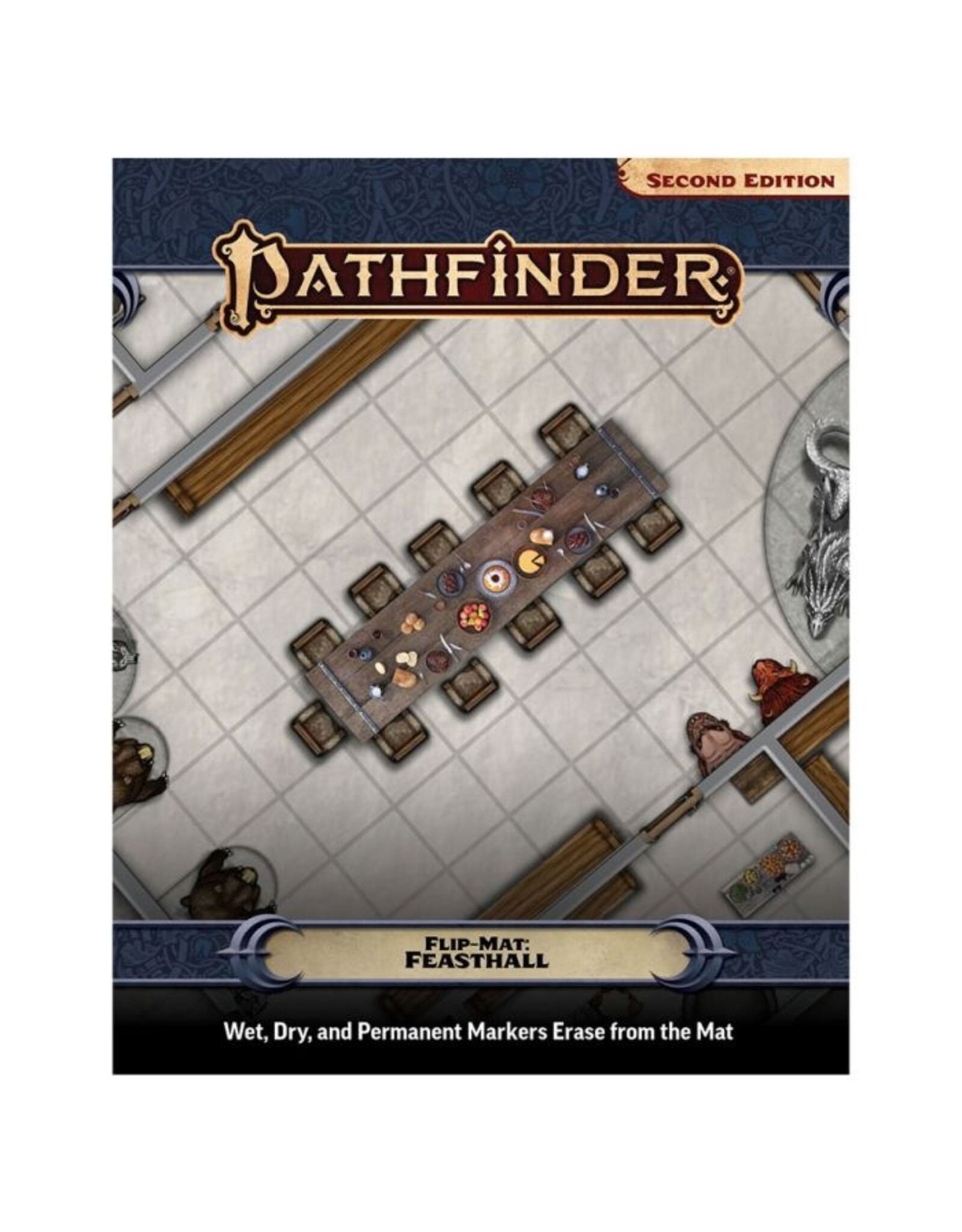 Paizo Publishing Pathfinder 2E: Flip Mat: Feasthall