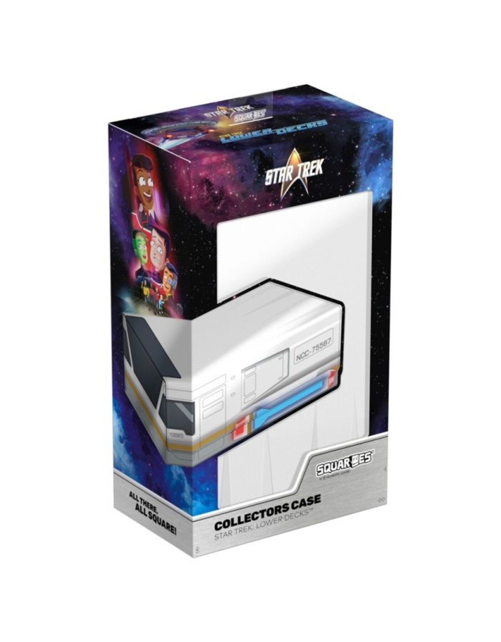 Ultimate Guard Deck Box: Squaroes: Star Trek Lower Decks: Shuttlecraft Yosemite Collectors Case