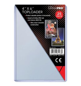 Ultra Pro Toploader: 4x6 (25)