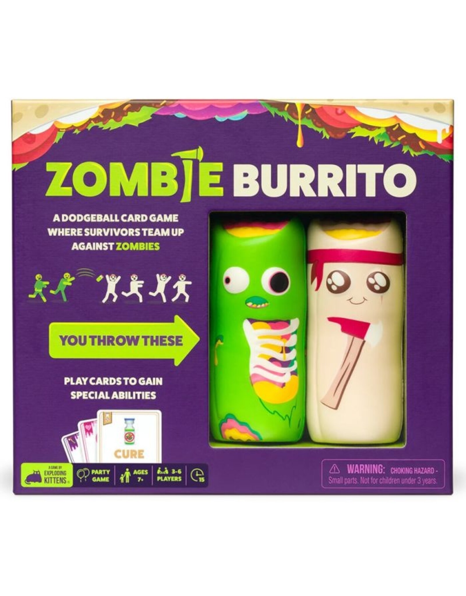 Exploding Kittens Zombie Burrito