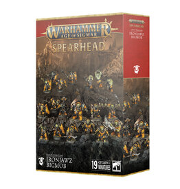 Age of Sigmar Spearhead:Orruk Warclans Ironjawz Bigmob
