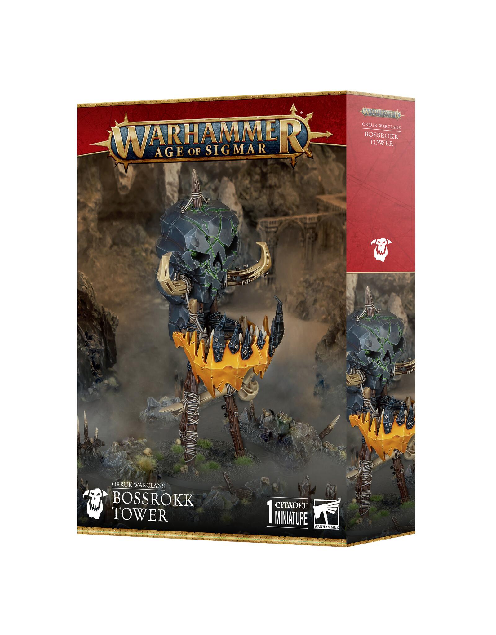 Age of Sigmar Orruk Warclans: Bossrokk Tower