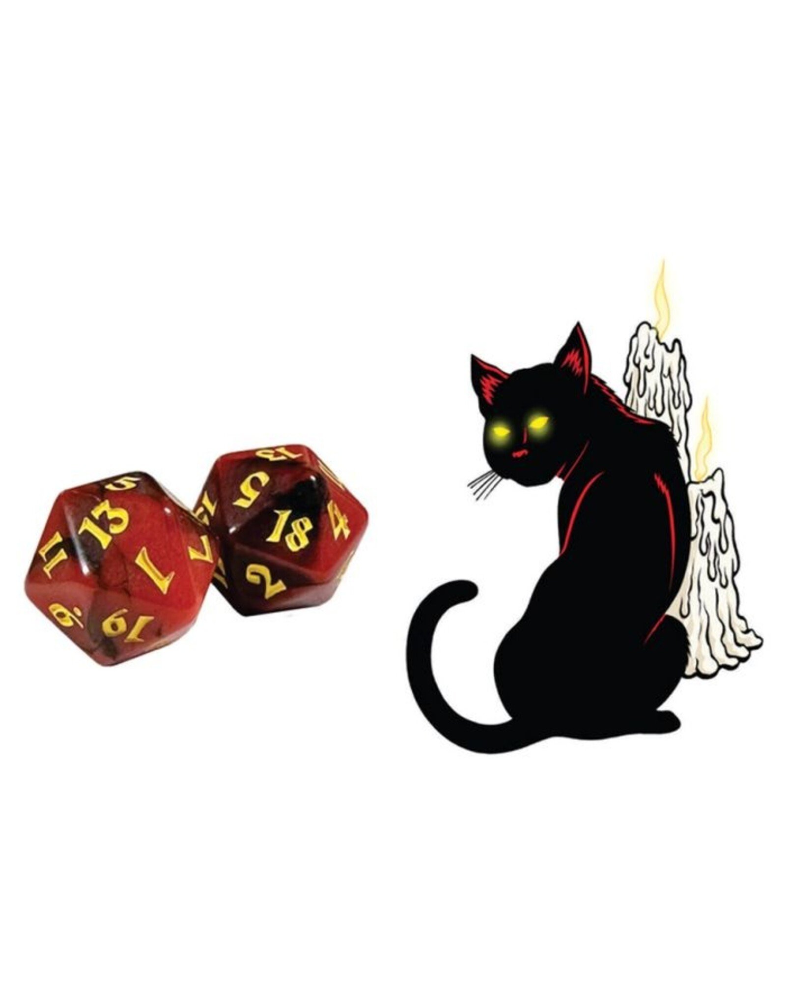 Black Oak Workshop 7-Set Kitty Clacks: Lucipurr