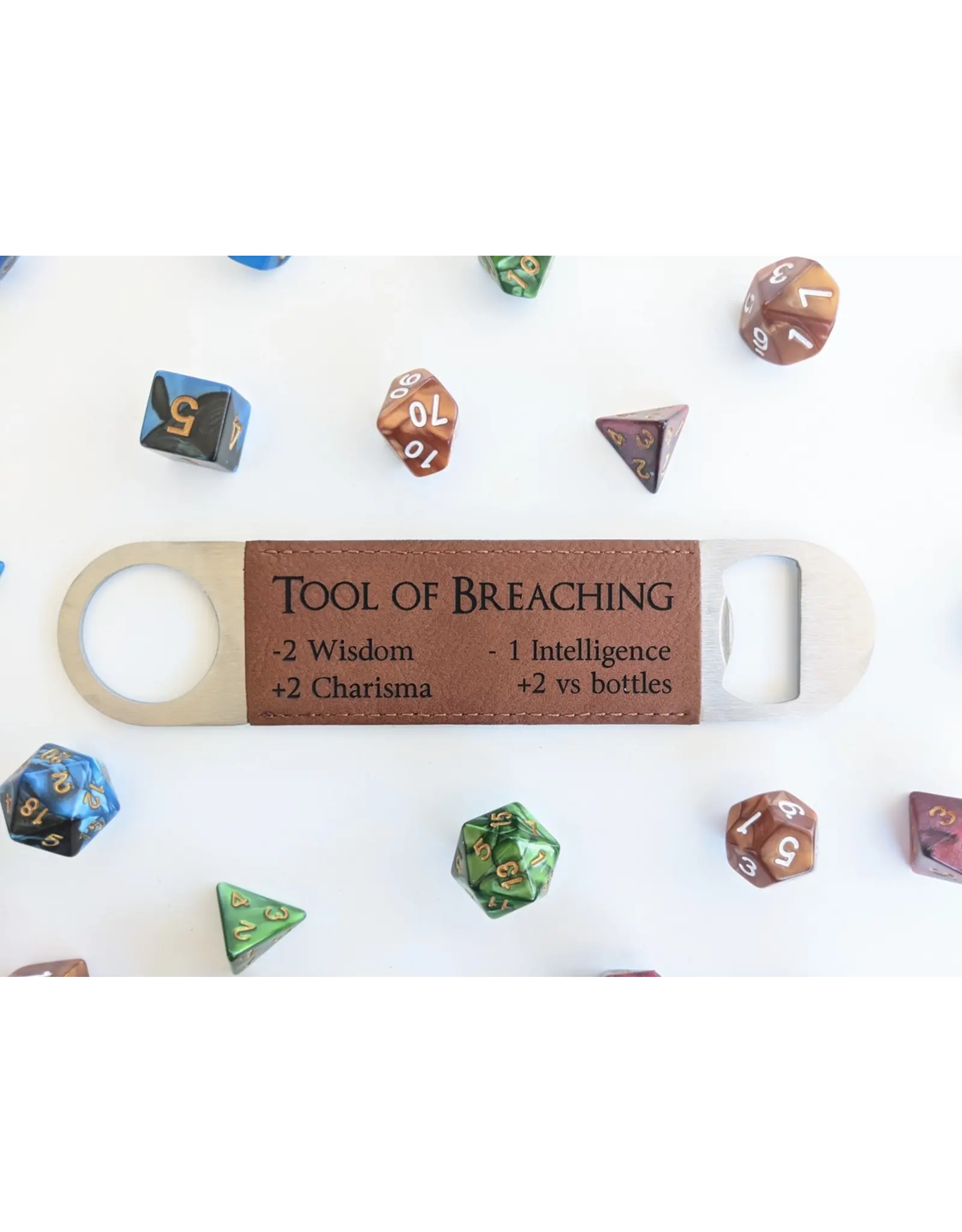 NTSD Gaming Tool of Breaching - Faux Leather Bottle Opener