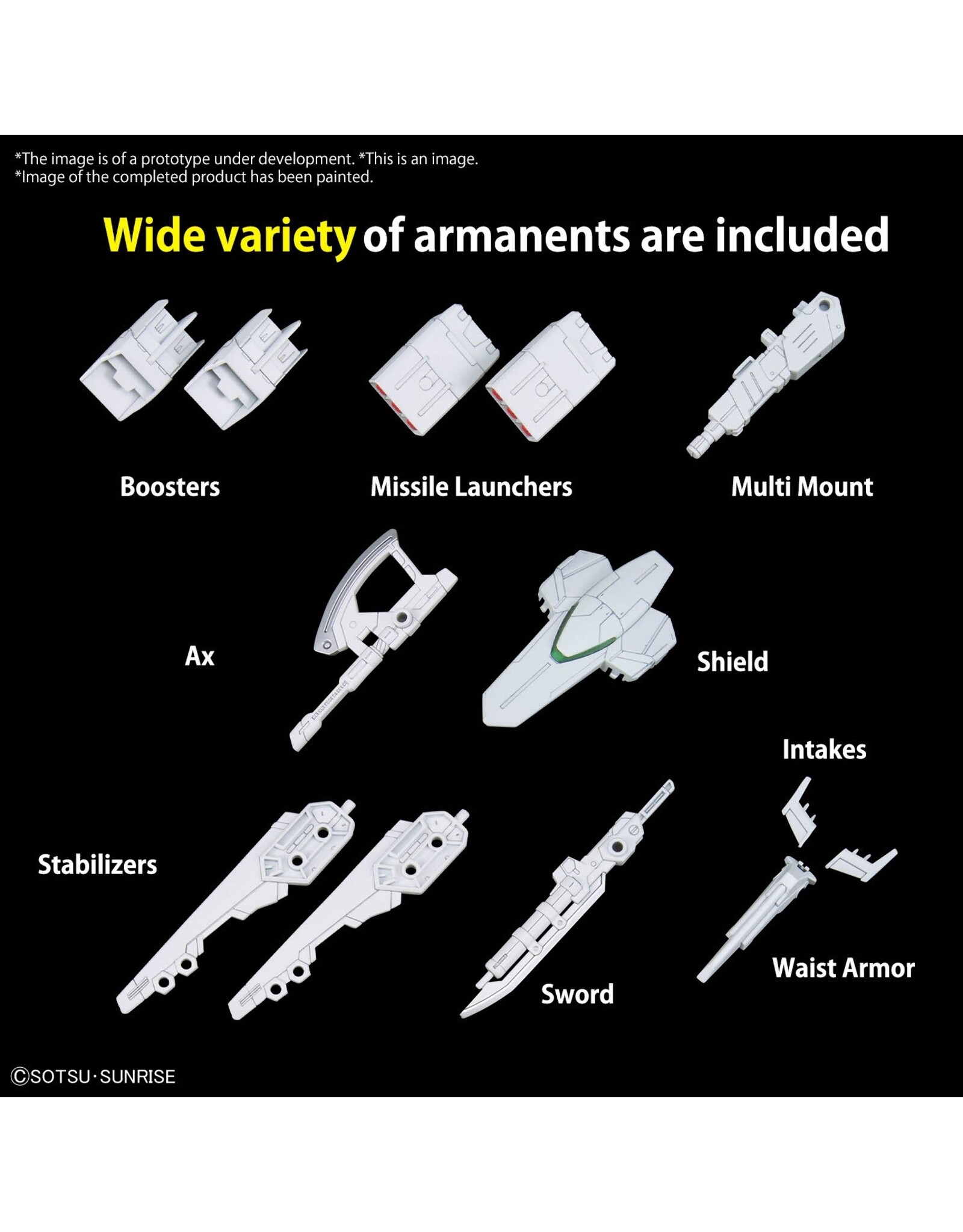Bandai Gundam Gunpla: Option Parts Set - Gunpla 13 (Gunpla Battle Arm Arms)