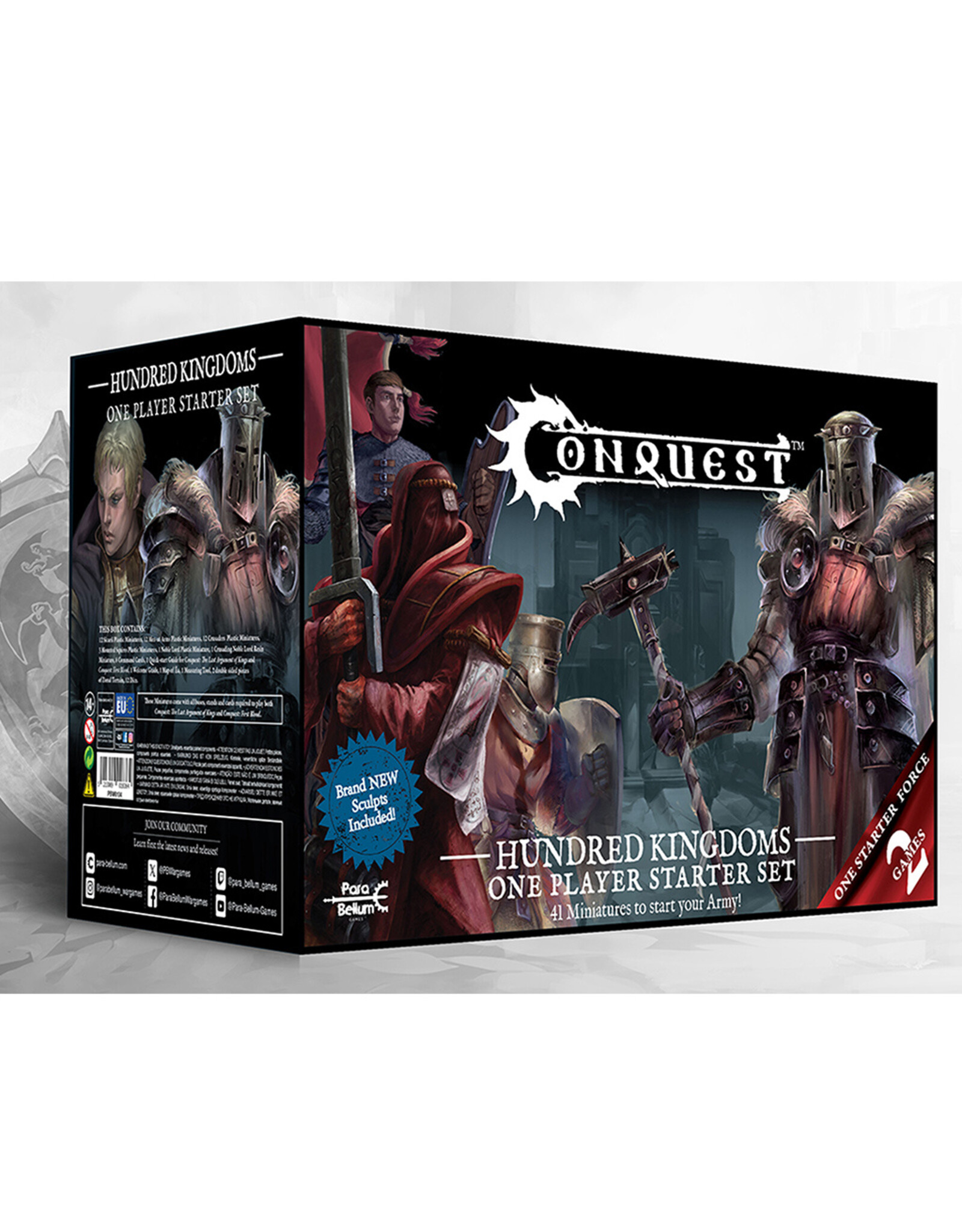 Para Bellum Hundred Kingdoms: Supercharged One Player Starter Set