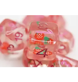 Foam Brain Strawberry Shortcake RPG Dice Set