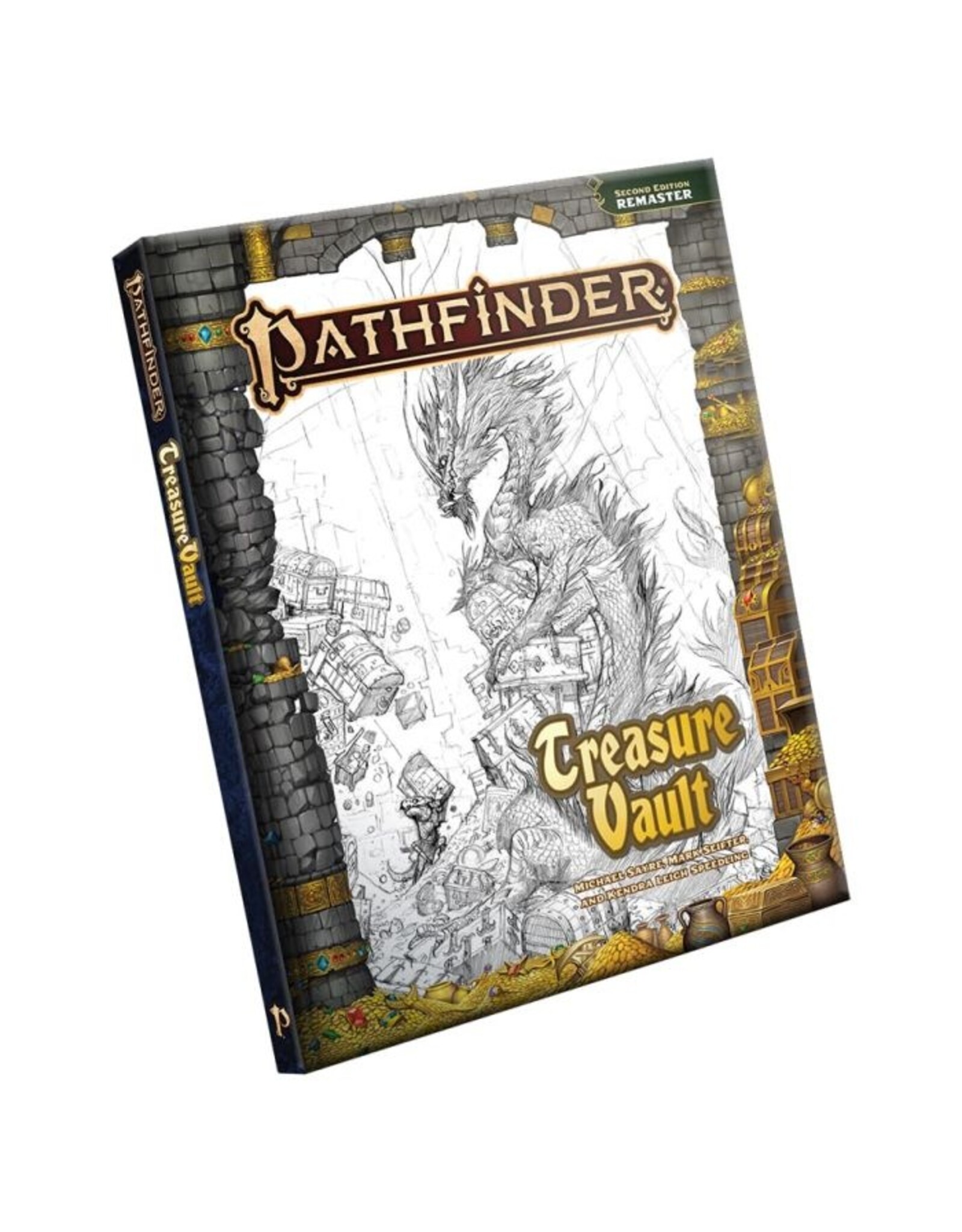 Paizo Publishing Pathfinder 2E: Treasure Vault (Remastered) Sketch Cover Edition