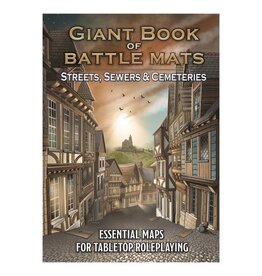 Loke Battlemats Giant Book of Battle Mats: Streets & Sewers