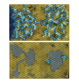 Catalyst Game Labs BattleTech: BattleMat: Savannah: River Delta