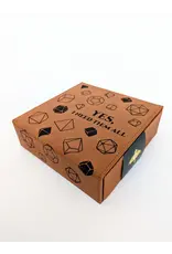 NTSD Gaming Faux Leather Dice Box - Yes, I Need Them All