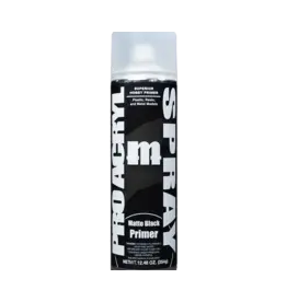 Pro Acryl Pro Acryl Spray - Matte Black Primer