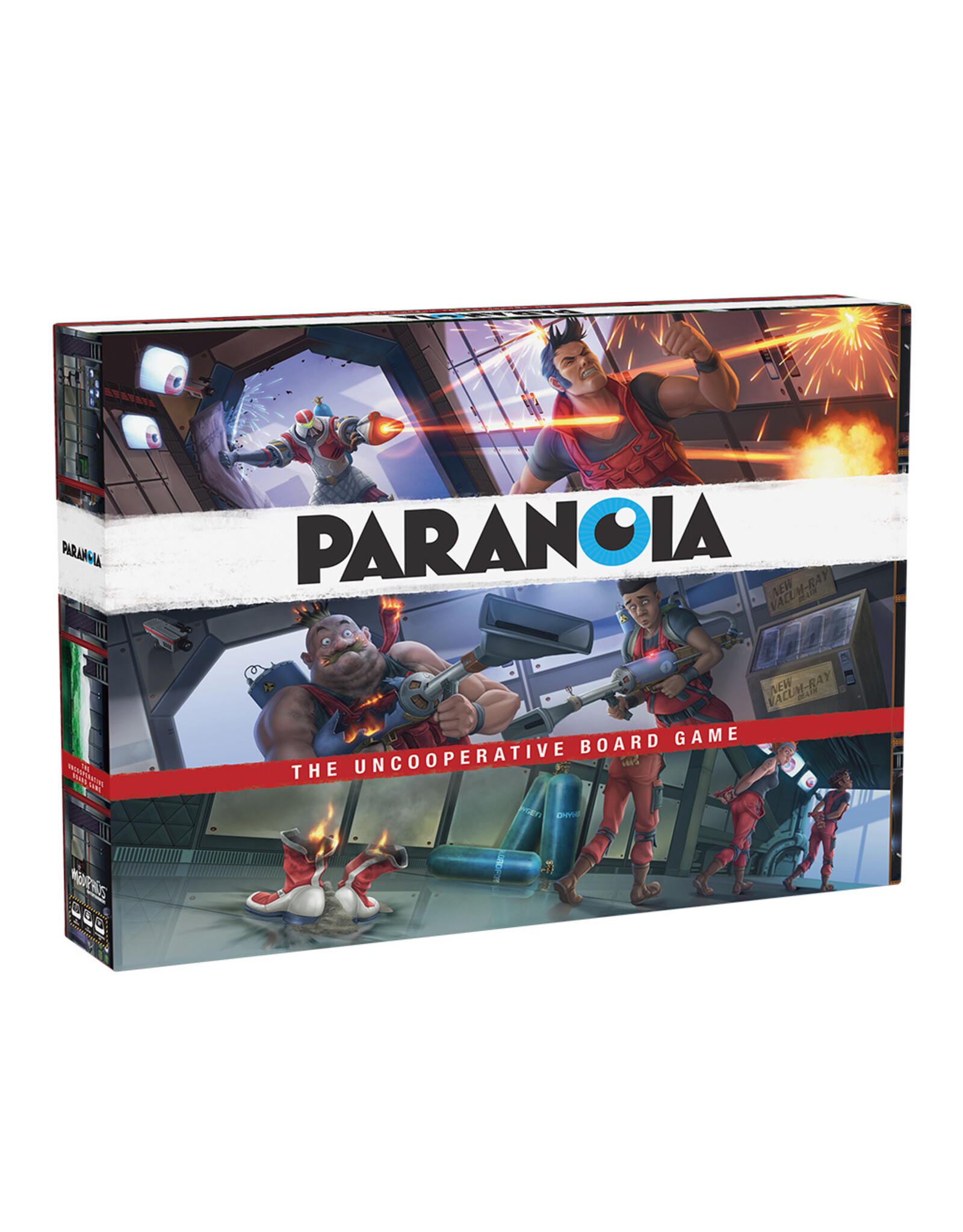 Modiphius Entertainment Paranoia The Uncooperative Board Game