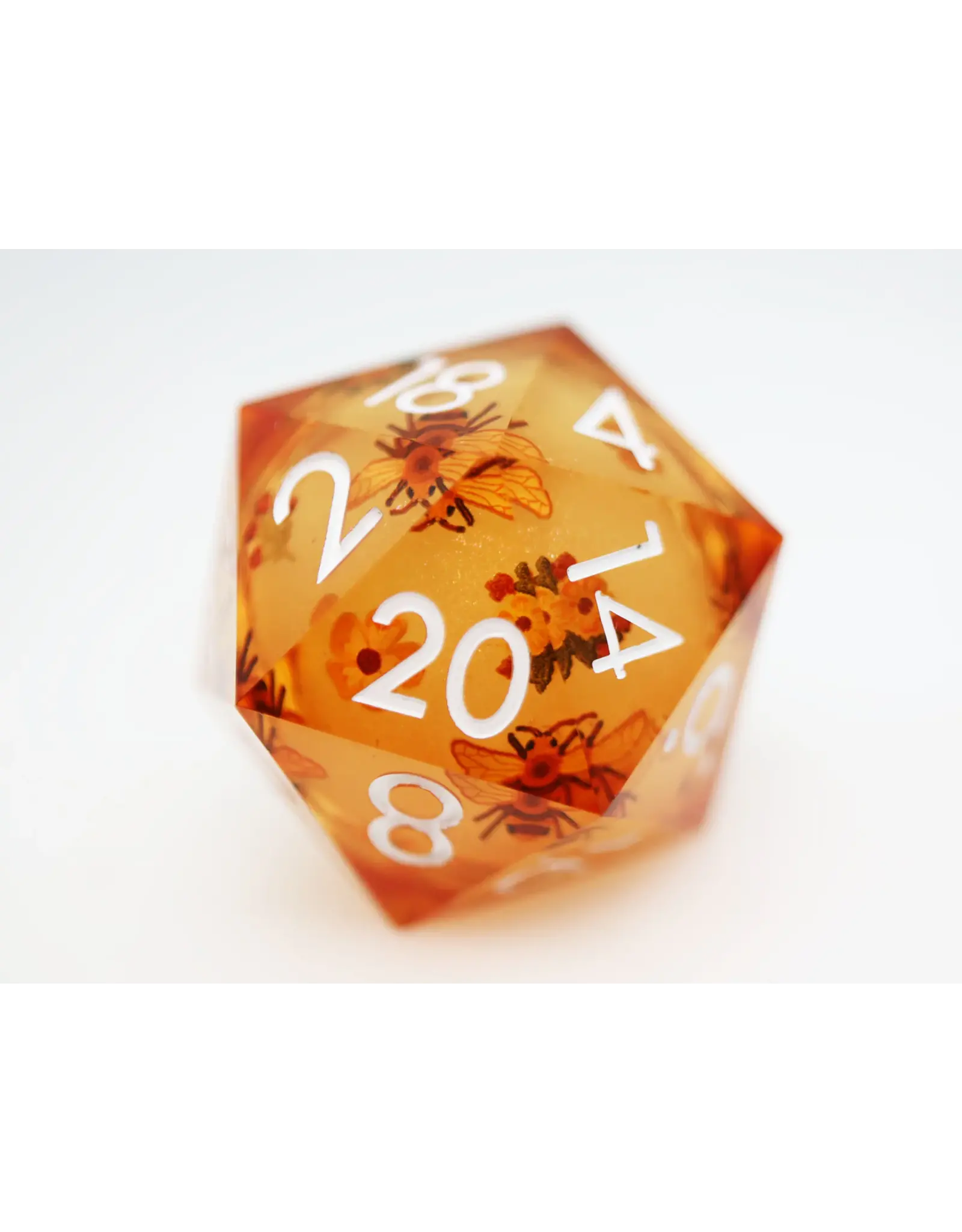 Foam Brain 33mm Sharp Edge Liquid Core D20 - Orange Blossoms