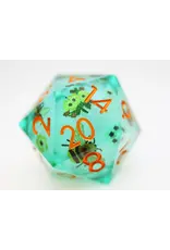 Foam Brain 33mm Sharp Edge Liquid Core D20 - Almond Blossoms