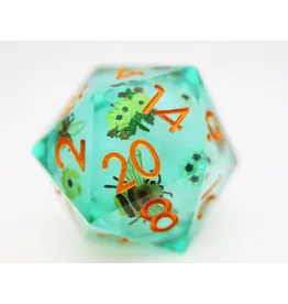 Foam Brain 33mm Sharp Edge Liquid Core D20 - Almond Blossoms