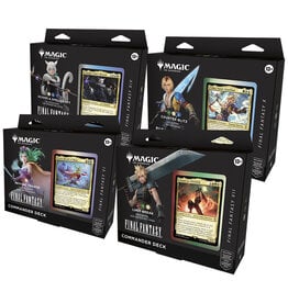 Magic Magic the Gathering CCG: Final Fantasy Commander Deck Carton (4)