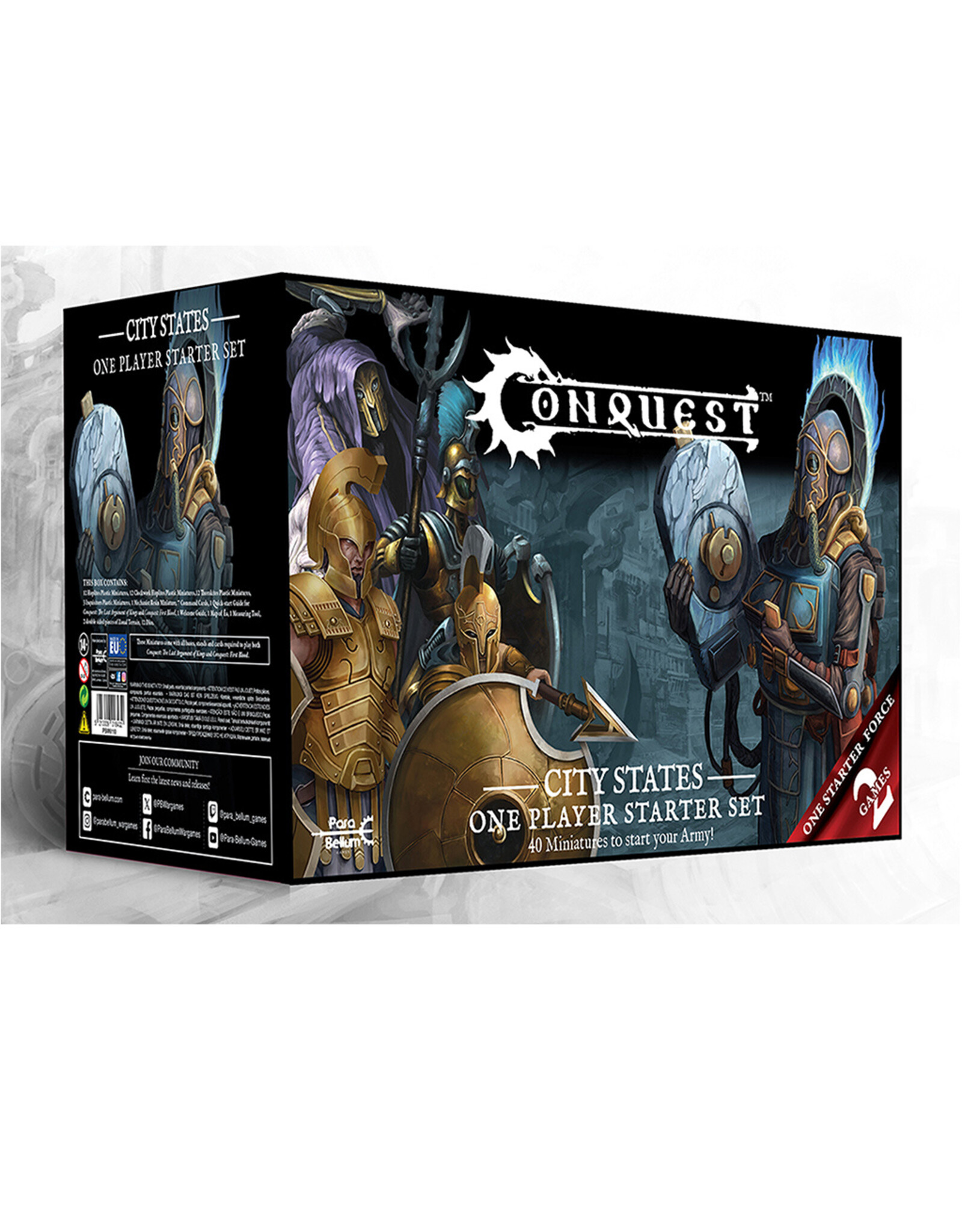Para Bellum City States: Supercharged One Player Starter Set