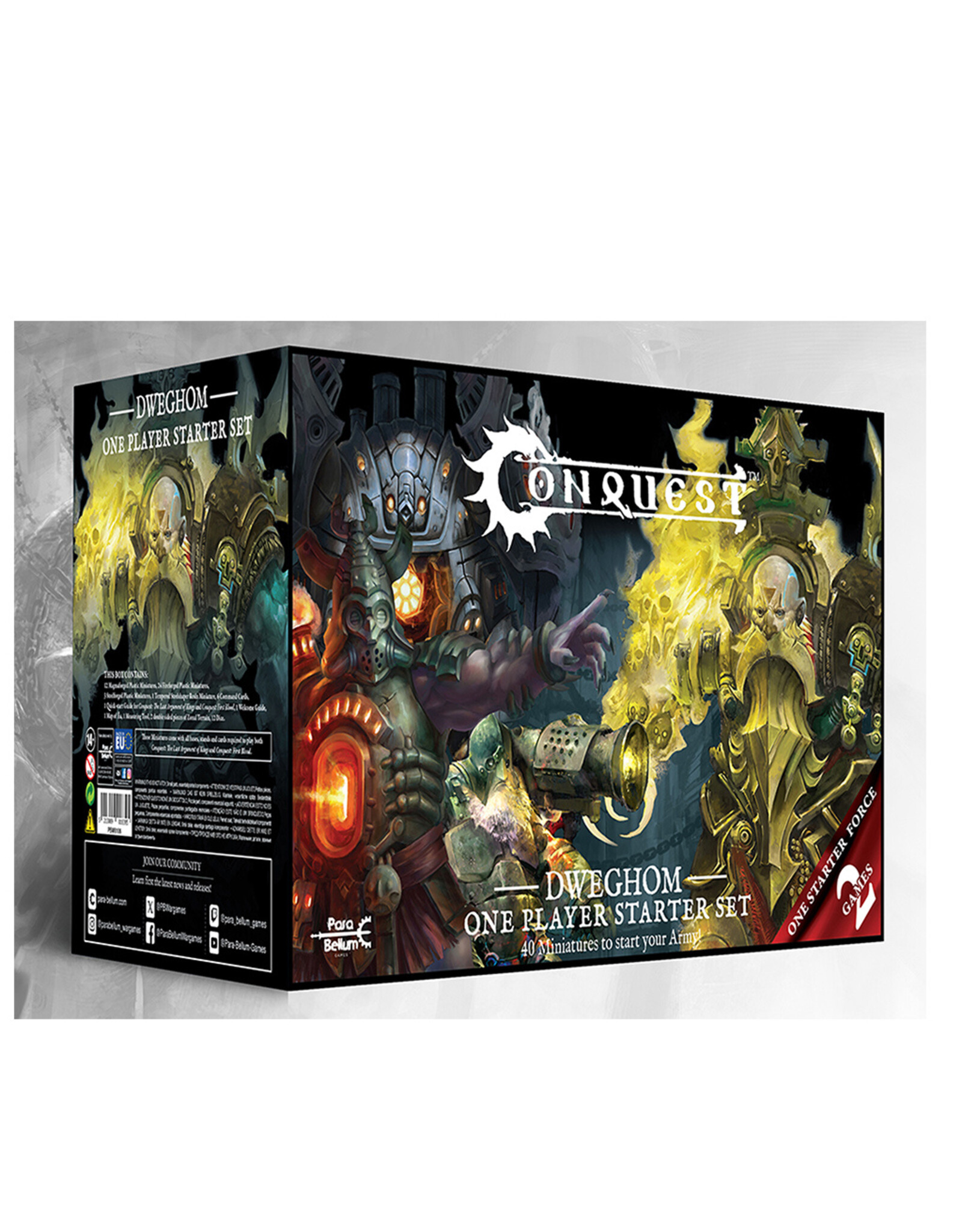 Para Bellum Dweghom: Supercharged One Player Starter Set
