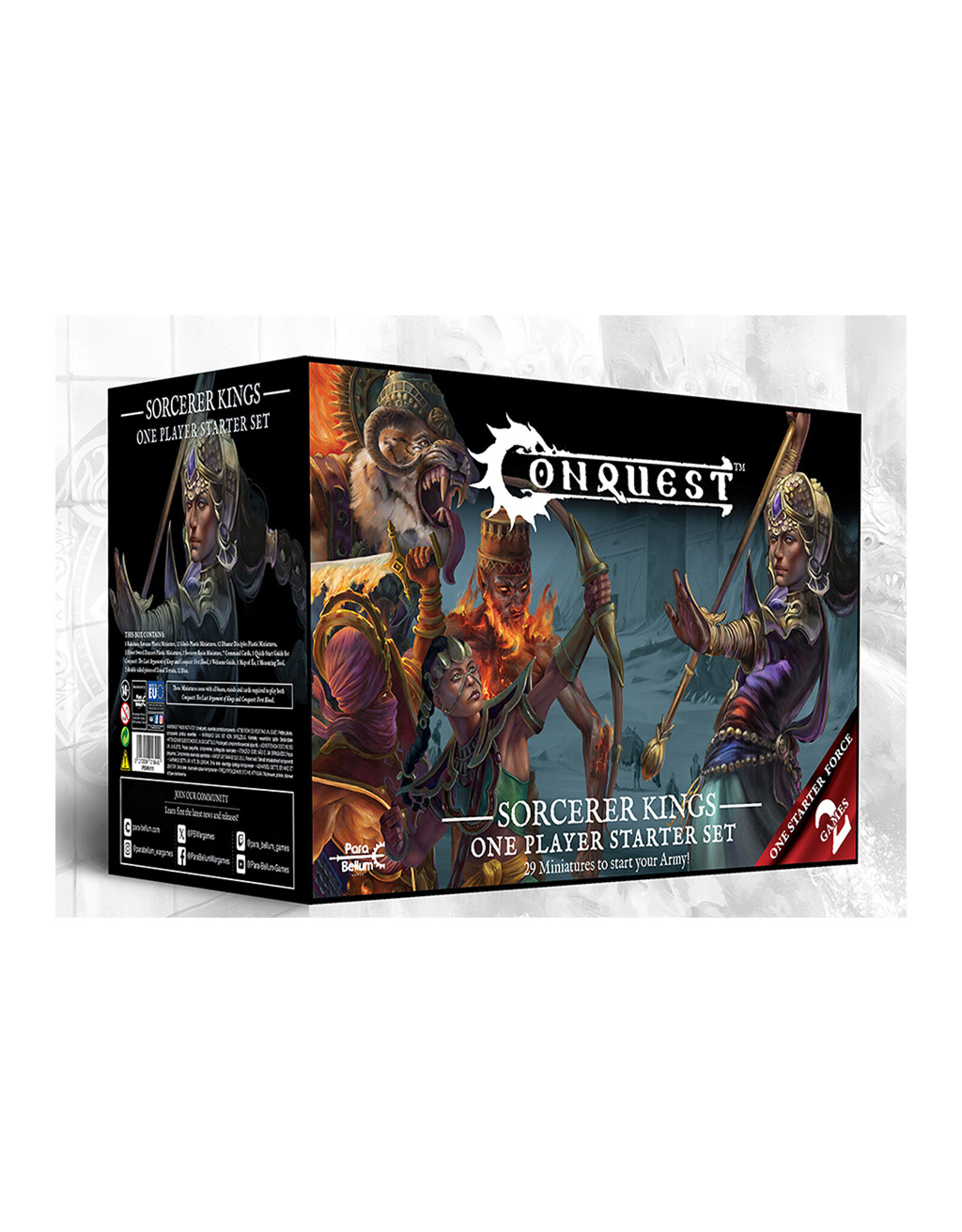 Para Bellum Sorcerer Kings: Supercharged One Player Starter Set