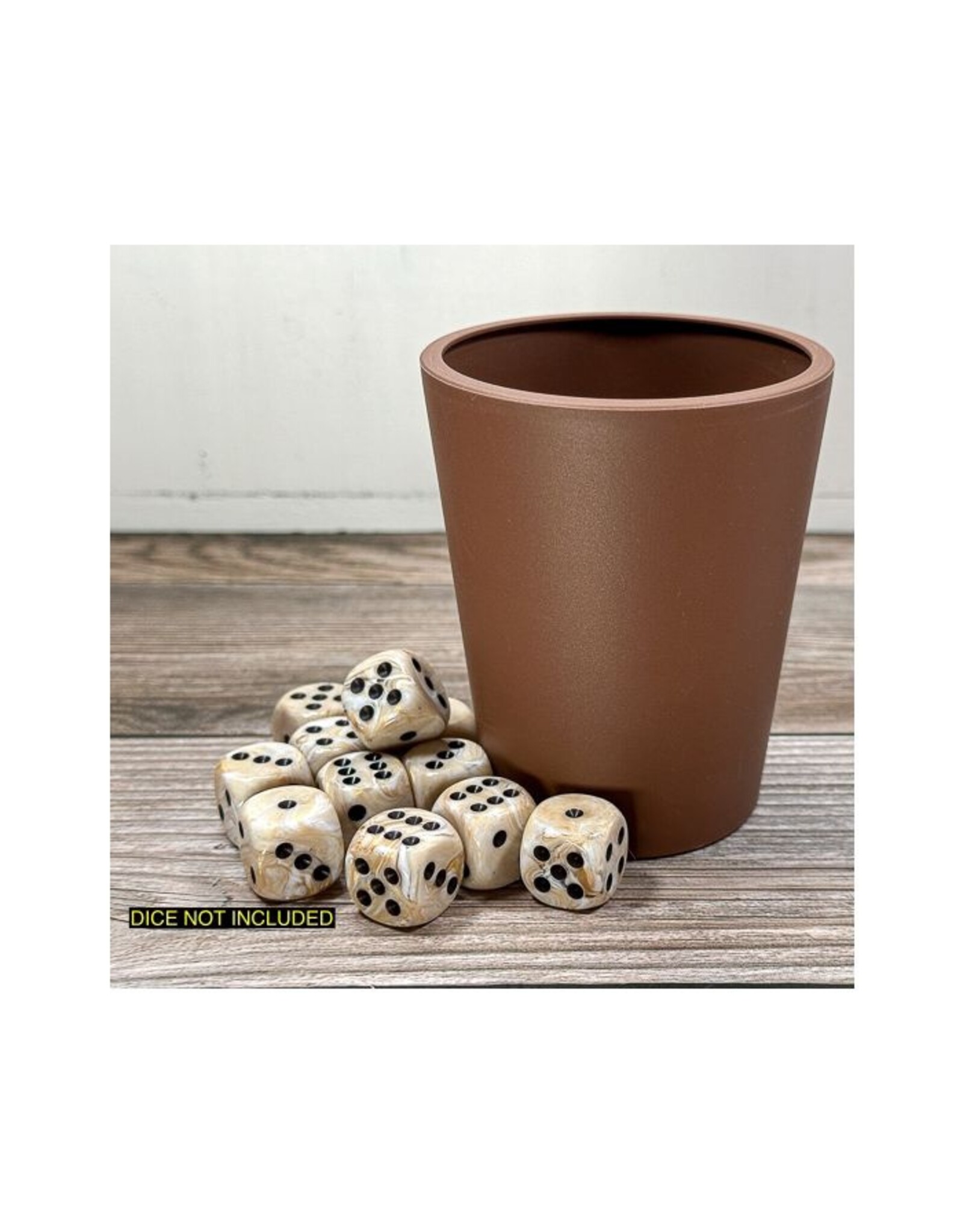 Chessex Flexible Dice Cup Brown