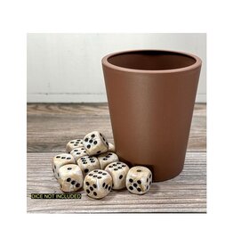Chessex Flexible Dice Cup Brown