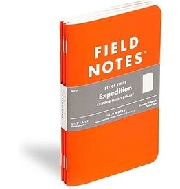 Field Notes 3-Pack Expedition Waterproof Notebooks