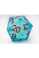 Foam Brain 33mm Sharp Edge Liquid Core D20 - Ocean Swirl